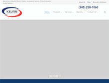 Tablet Screenshot of kelvintech.com